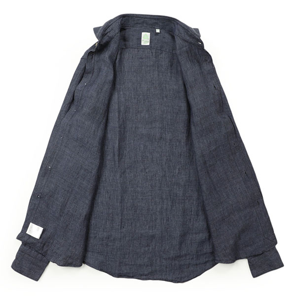 フィナモレ × バーニーズニューヨーク 花柄 カッタウェイ ロングスリーブシャツ 極美品 バーニーズニューヨーク オンブレチェック カッタウェイ
